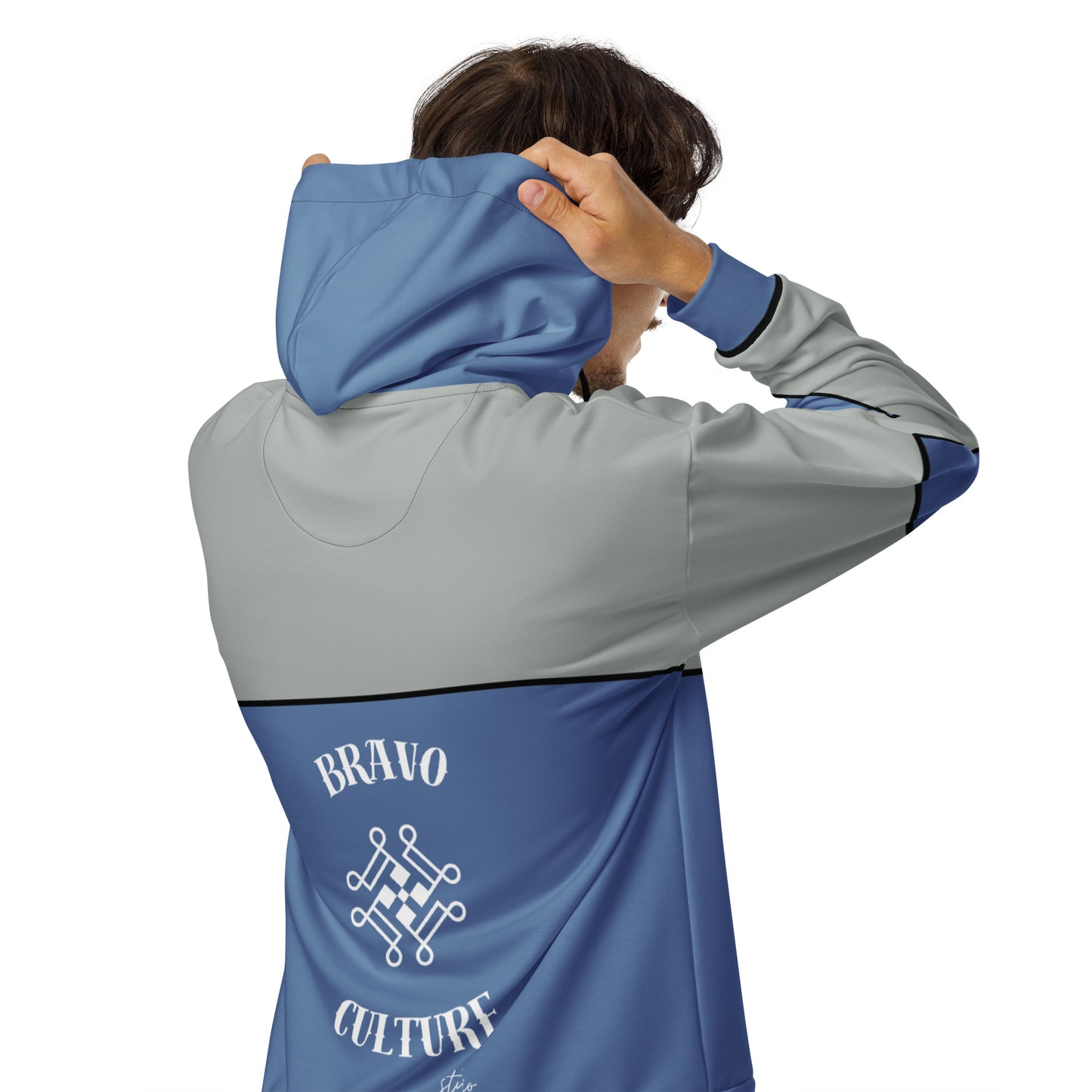 ZIP HOODIE BRAVO CULTURE AZUL