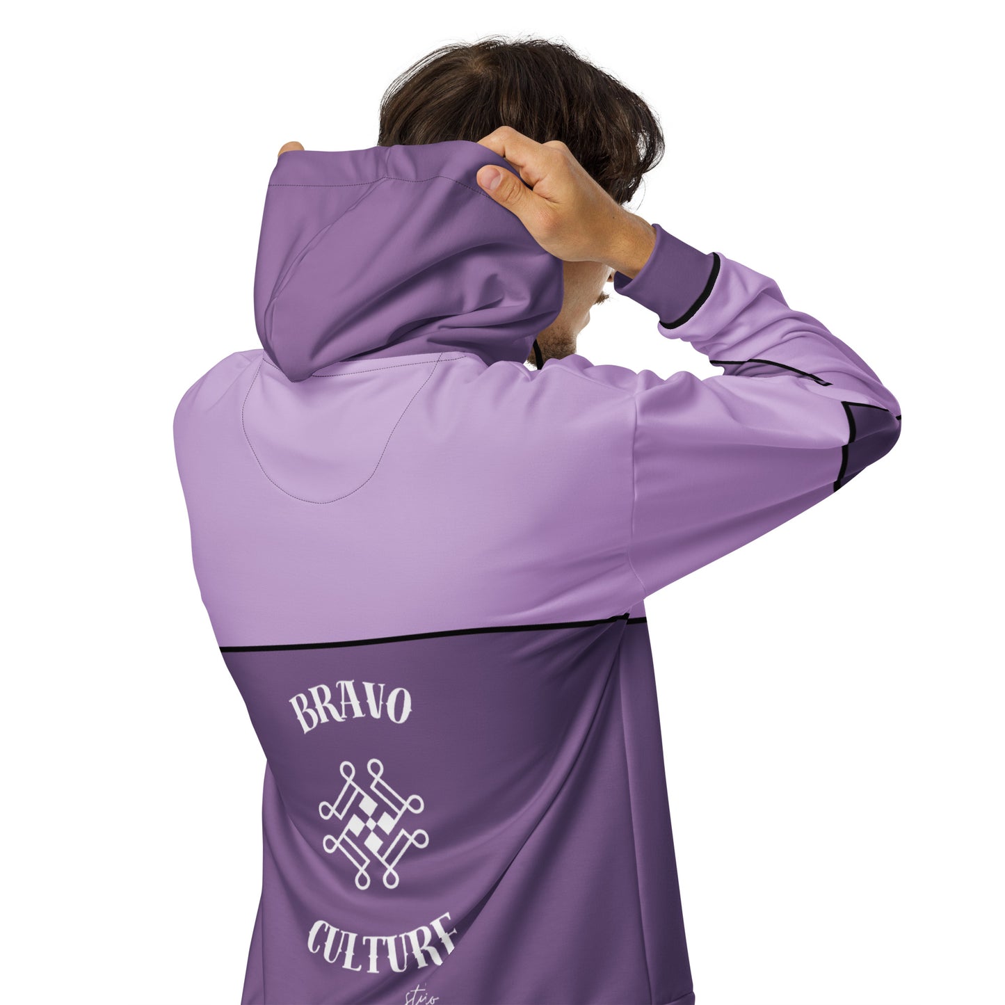 ZIP HOODIE BRAVO CULTURE LILA