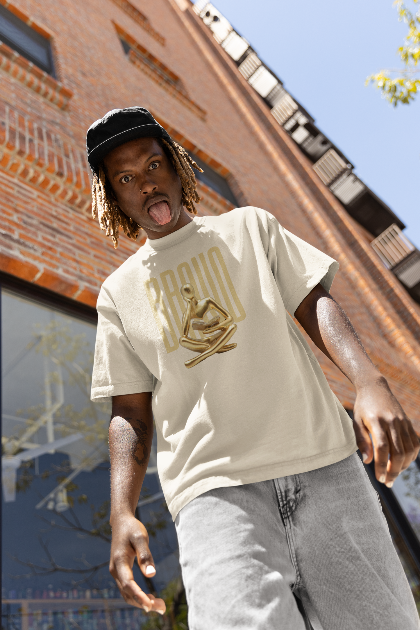 CAMISETA BRAVO SCULPTURE