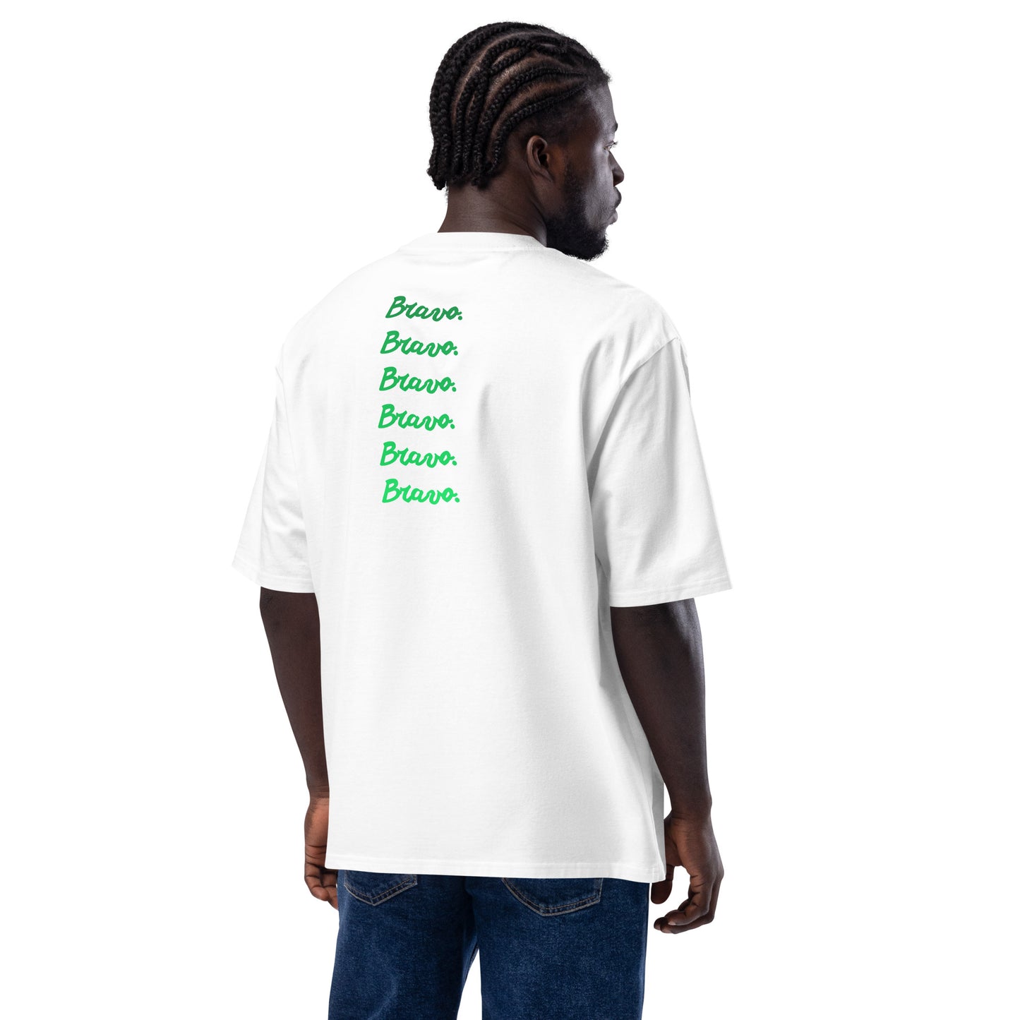 CAMISETA OVERSIZE BRAVO ONE