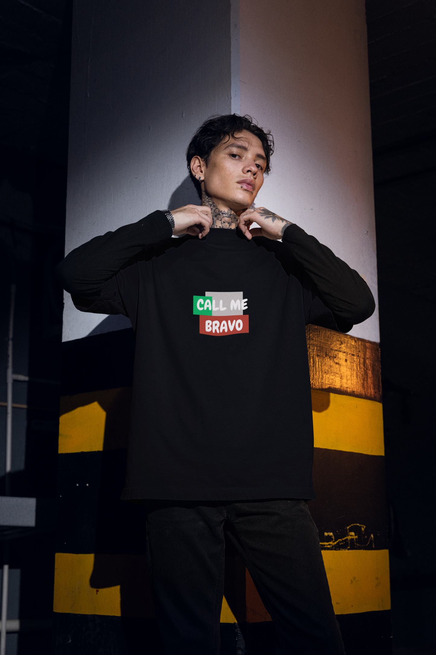 CAMISETA OVERSIZE CALL ME BRAVO