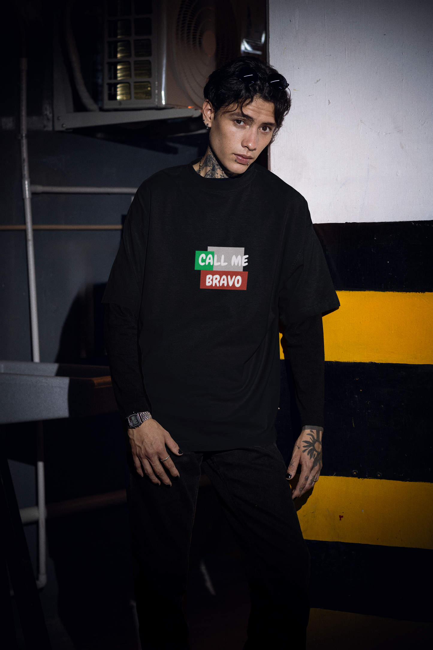 CAMISETA OVERSIZE CALL ME BRAVO